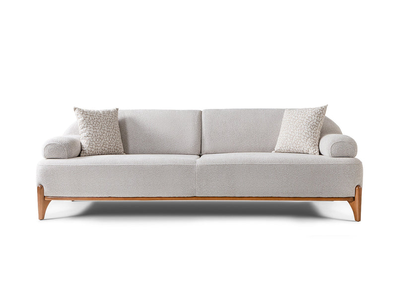 Pablo 3-pieces (Sofa & Loveseat & Chair) Livingroom Set in Cream - 200-ST-PAB-SOFT03-321