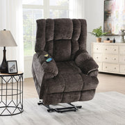 Pacay Power Recliner W/Lift & Heating & Massage - LV02998