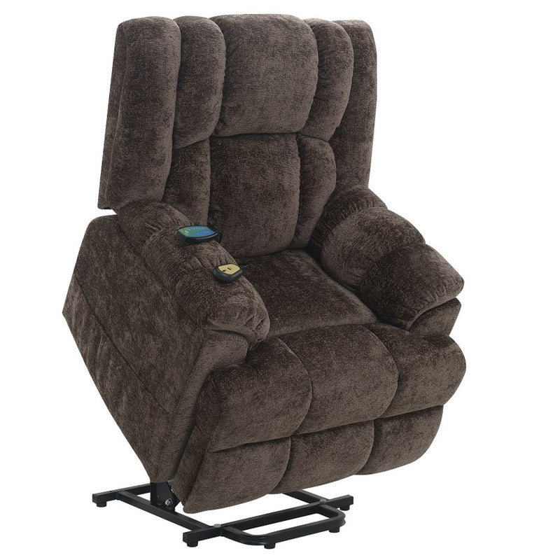 Pacay Power Recliner w/Lift, Heating & Massage - LV02998A