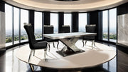 Palazzo Chrome Dining Table - FM33002SV-T-TABLE