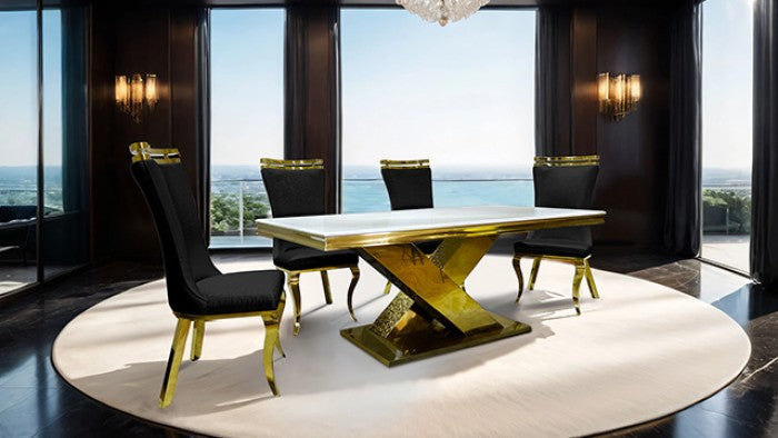 Palazzo Gold Dining Table - FM33002GD-T-TABLE