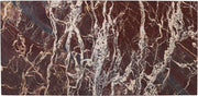 Palermo Marble Coffee Table in Burgundy - 99093Cherry-CT