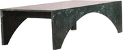 Palermo Marble Coffee Table in Green - 99093Green-CT