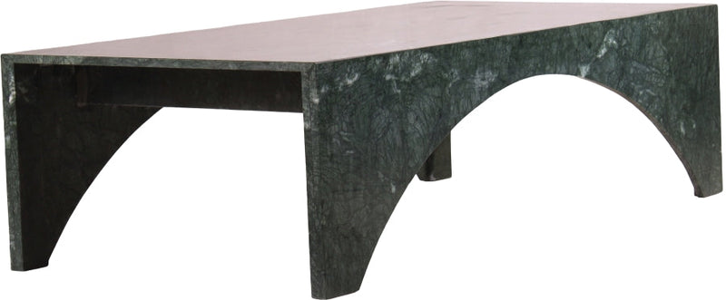 Palermo Marble Coffee Table in Green - 99093Green-CT