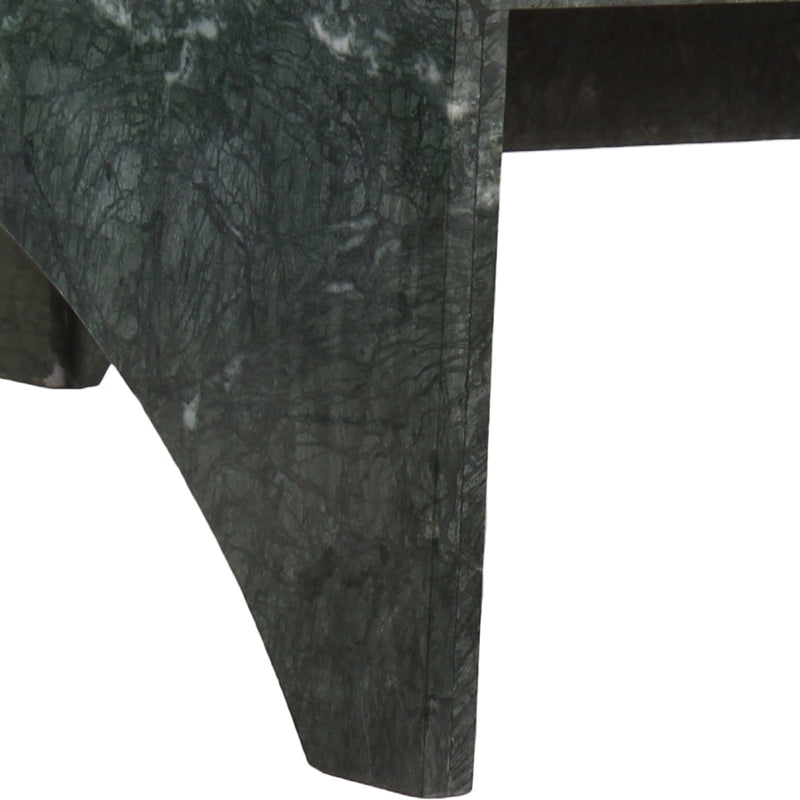Palermo Marble Coffee Table in Green - 99093Green-CT