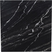 Palermo Marble End Table in Black - 99093Black-ET