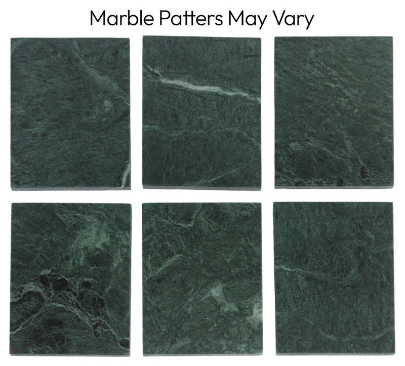 Palermo Marble End Table in Green - 99093Green-ET
