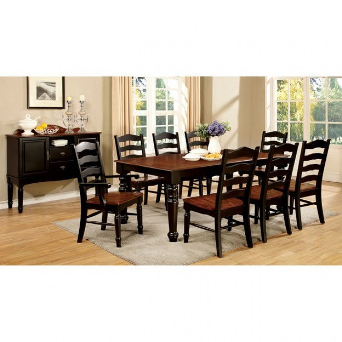 Palisade Black/Cherry Dining Table - CM3122BC-T
