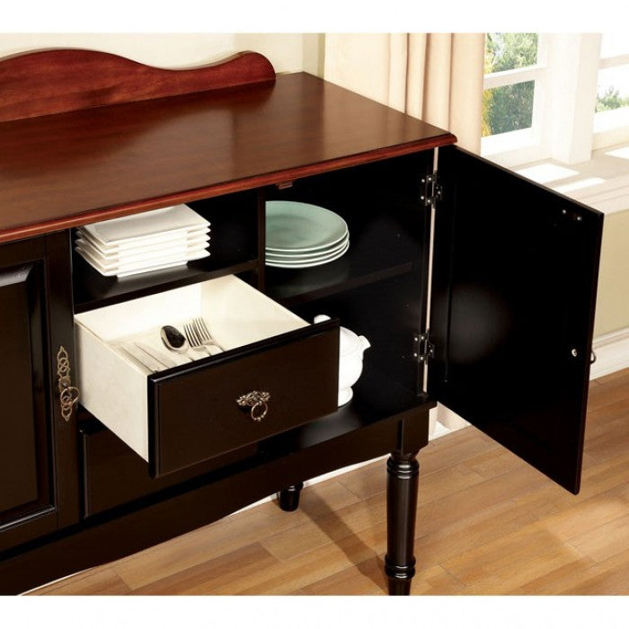 Palisade Black/Cherry Dining Table - CM3122BC-T