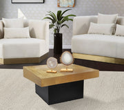 Palladium Iron Coffee Table in Gold - 254-CT