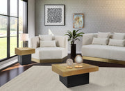 Palladium Iron Coffee Table in Gold - 254-CT