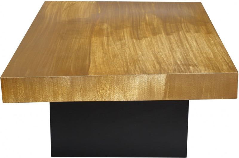 Palladium Iron Coffee Table in Gold - 254-CT