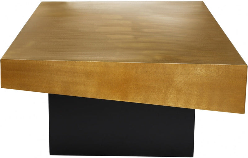 Palladium Iron Coffee Table in Gold - 254-CT