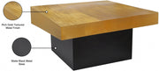 Palladium Iron Coffee Table in Gold - 254-CT