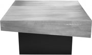 Palladium Iron Coffee Table in Silver - 255-CT