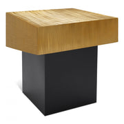 Palladium Iron End Table in Gold - 254-ET