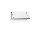 Palmer Single Shelf in Walnut-Yellow - 760-PAL-MT190902