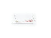 Palmer Single Shelf in Walnut-Yellow - 760-PAL-MT190902
