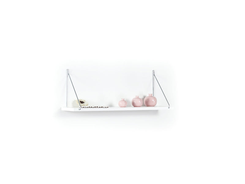 Palmer Single Shelf in Walnut-Yellow - 760-PAL-MT190902