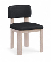 Paloma Vegan Leather Upholstered Dining Chair in Black, Set of 2 - 88052Black-C
