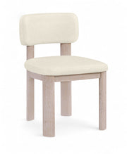 Paloma Vegan Leather Upholstered Dining Chair in Cream, Set of 2 - 88052Cream-C