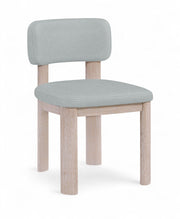 Paloma Vegan Leather Upholstered Dining Chair in Light Blue, Set of 2 - 88052LtBlu-C