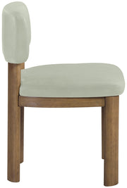 Paloma Vegan Leather Upholstered Dining Chair in Mint, Set of 2 - 88053Mint-C