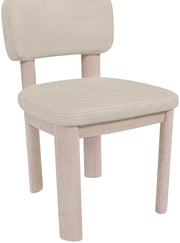 Paloma Vegan Leather Upholstered Dining Chair in Taupe, Set of 2 - 88052Taupe-C