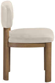Paloma Vegan Leather Upholstered Dining Chair in Taupe, Set of 2 - 88053Taupe-C