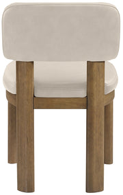Paloma Vegan Leather Upholstered Dining Chair in Taupe, Set of 2 - 88053Taupe-C