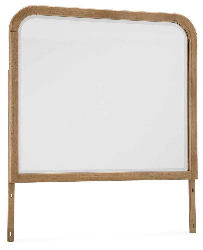 Pamaria Light Brown Bedroom Mirror - PCB802-36