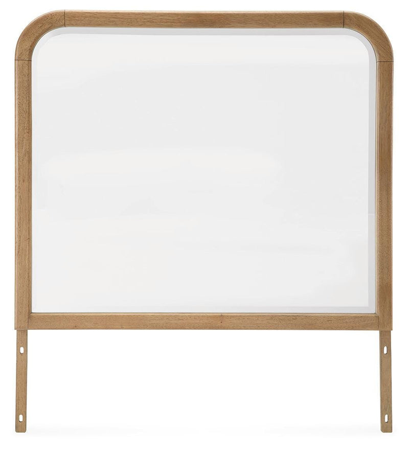Pamaria Light Brown Bedroom Mirror - PCB802-36