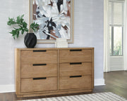 Pamaria Light Brown Dresser - PCB802-31