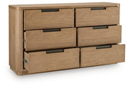Pamaria Light Brown Dresser - PCB802-31
