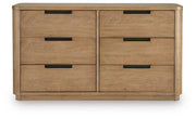 Pamaria Light Brown Dresser - PCB802-31