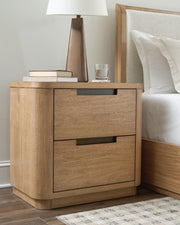 Pamaria Light Brown Nightstand - PCB802-92