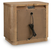 Pamaria Light Brown Nightstand - PCB802-92