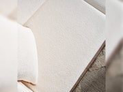 Pamukkale Convertible Loveseat in White - 200-ELIF-PAM-A214-2