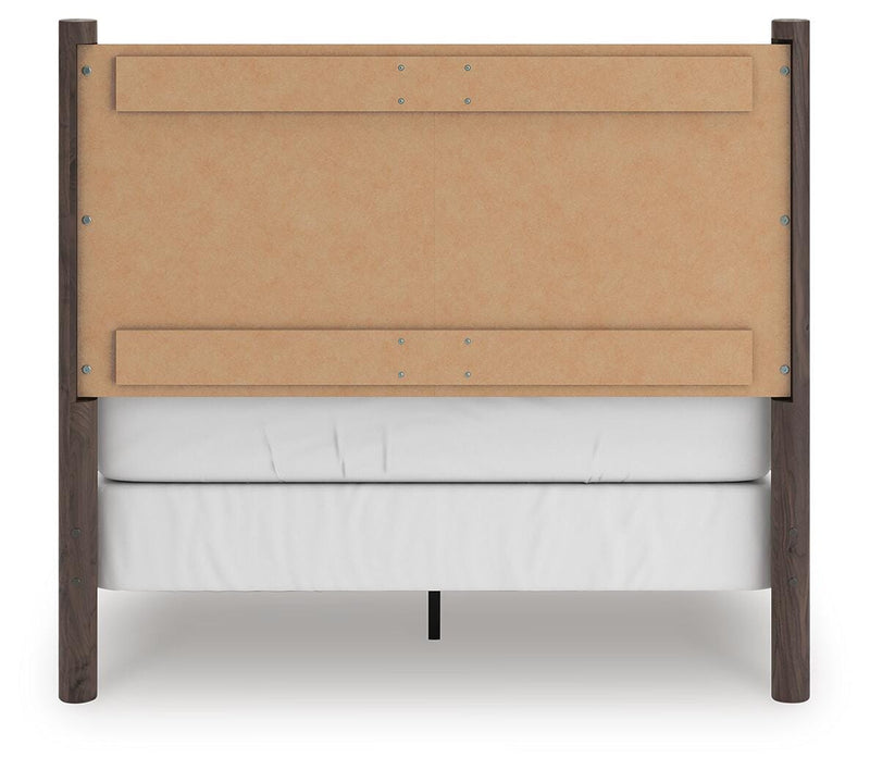 Pamytta Brown Full Panel Bed - PCB2614B16
