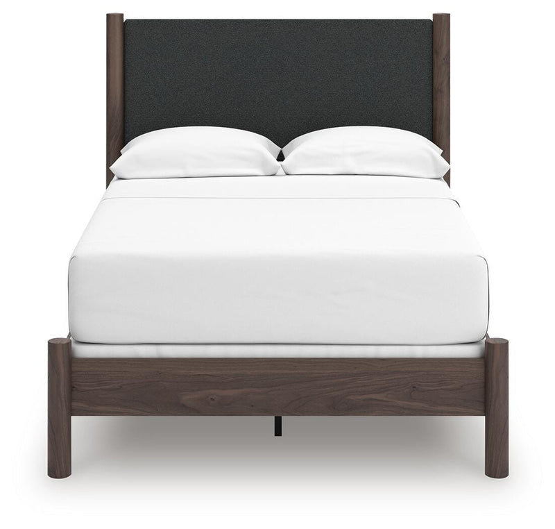 Pamytta Brown Full Upholstered Panel Bed - PCB2614B22