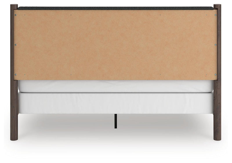 Pamytta Brown King Upholstered Panel Bed - PCB2614B29