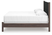 Pamytta Brown King Upholstered Panel Bed - PCB2614B29