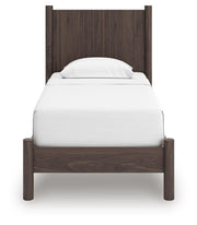 Pamytta Brown Twin Panel Platform Bed - PCB2614B2