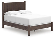 Pamytta Full Panel Bed and Dresser in Brown - PKG022709