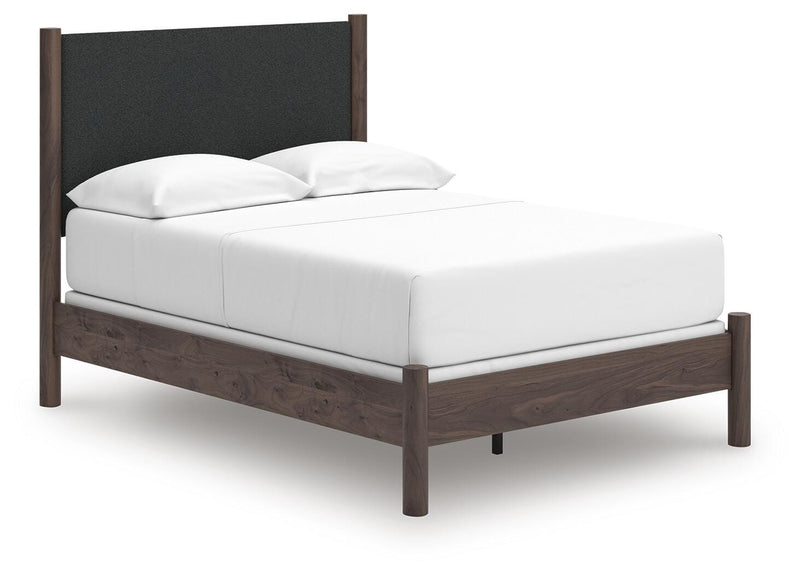 Pamytta Full Panel Bed, Chest and  Nightstand in Brown - PKG022768