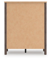 Pamytta Full Panel Bed, Chest and  Nightstand in Brown - PKG022768