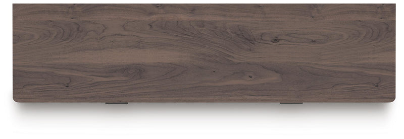 Pamytta Full Panel Platform Bed and Dresser in Brown - PKG022673