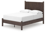 Pamytta Full Panel Platform Bed, Dresser and Mirror - PCB2614B5