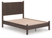 Pamytta Full Panel Platform Bed, Dresser and Mirror - PCB2614B5