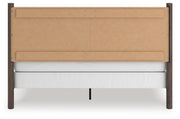 Pamytta King Panel Bed and Dresser in Brown - PKG022739